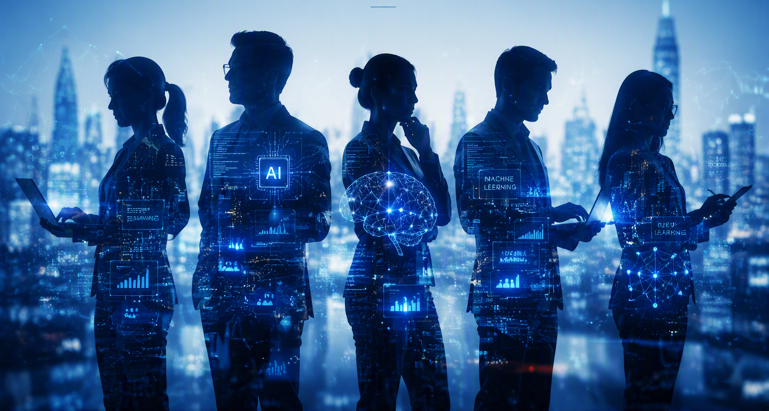 Our AI experts guide organizations from Awareness to Competence to Confidence, through a human-centered approach.